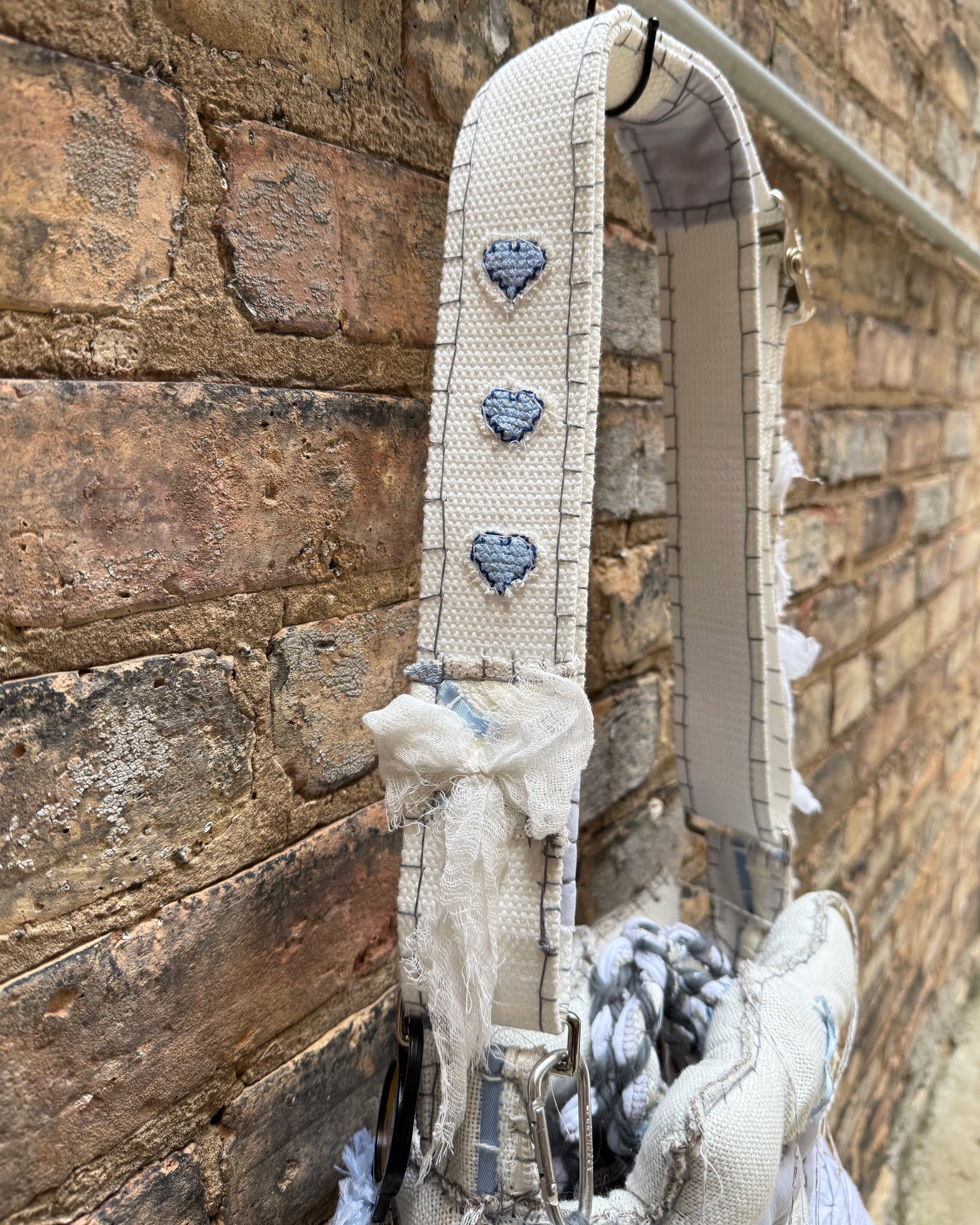 white belt bag