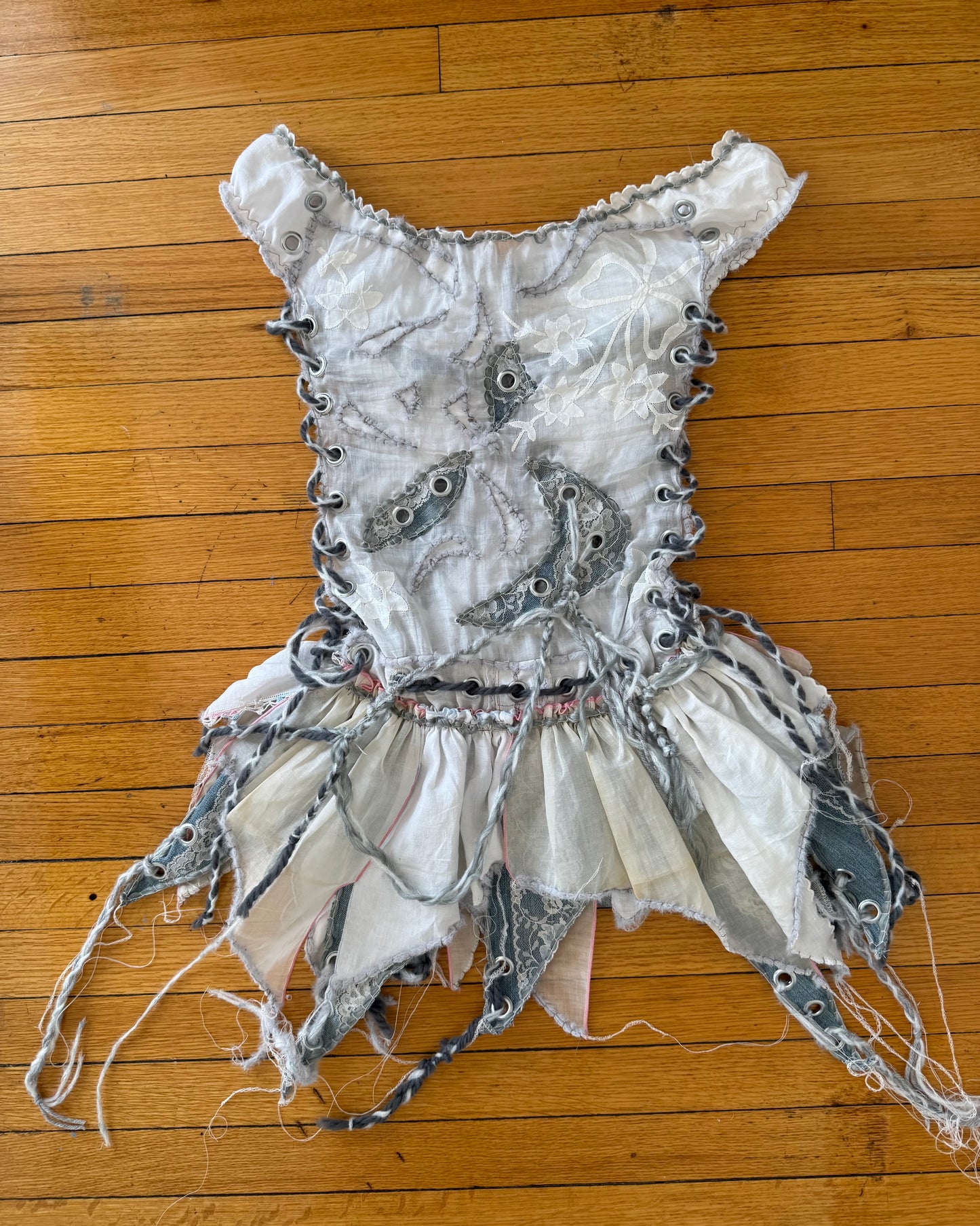 denim dance dress