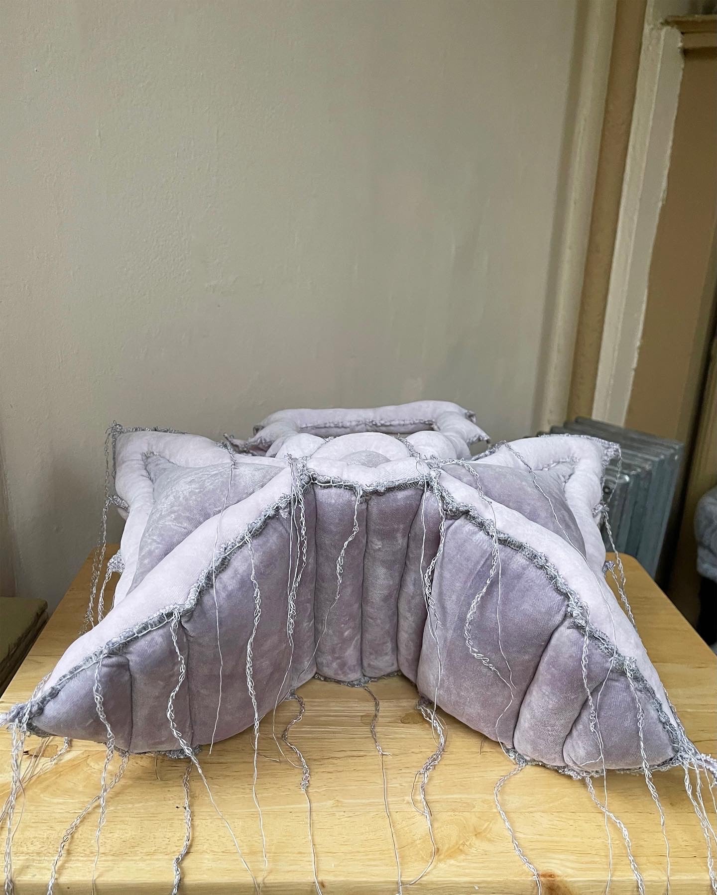 bow velvet cuddle bag