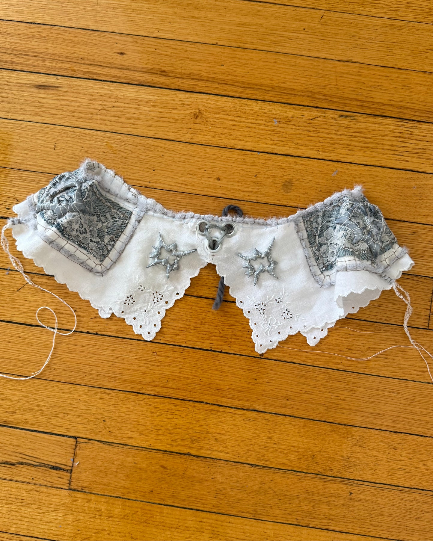 denim dance garter