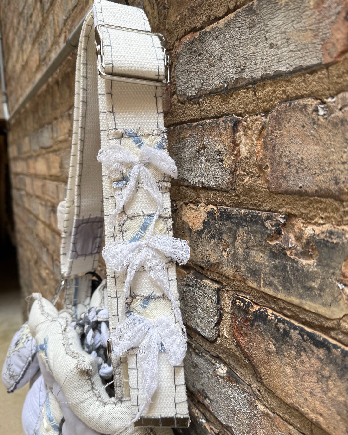 white belt bag
