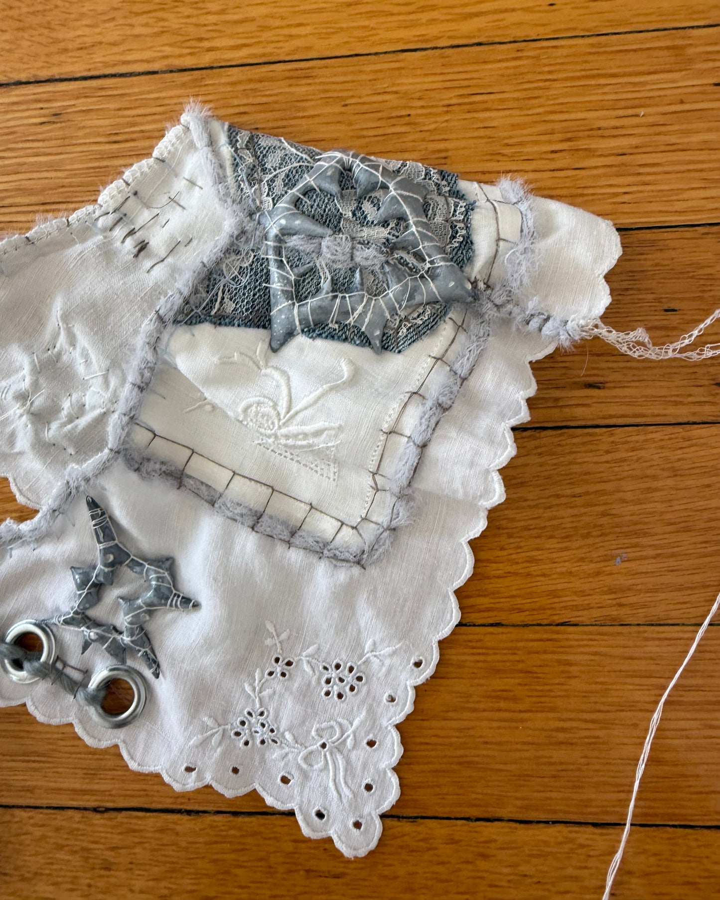 denim dance garter