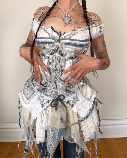 denim dance dress